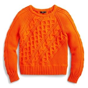 Orange Spring Sweater from J.Crew!!